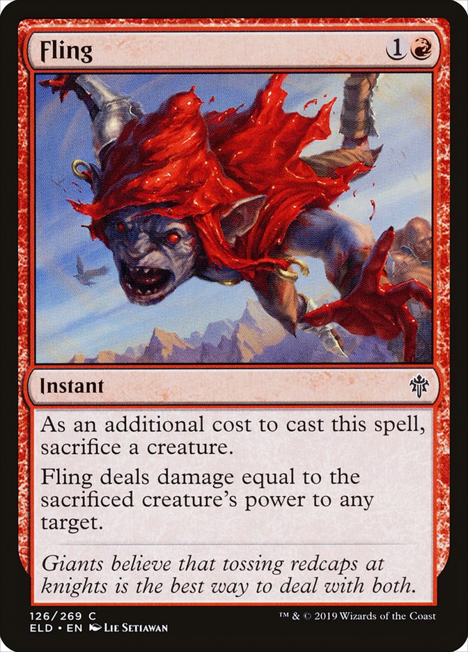 Fling [Throne of Eldraine] | Gamers Paradise