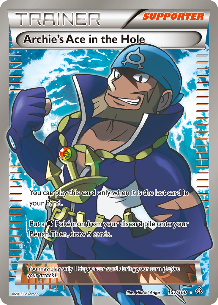 Archie's Ace in the Hole (157/160) [XY: Primal Clash] | Gamers Paradise