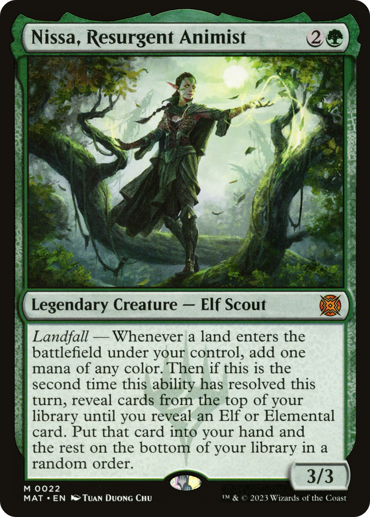 Nissa, Resurgent Animist [March of the Machine: The Aftermath] | Gamers Paradise