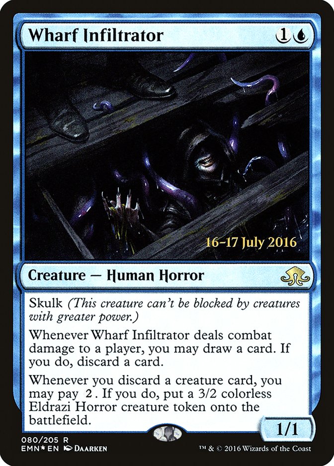 Wharf Infiltrator [Eldritch Moon Prerelease Promos] | Gamers Paradise