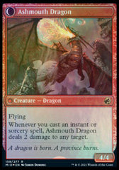 Smoldering Egg // Ashmouth Dragon [Innistrad: Midnight Hunt Prerelease Promos] | Gamers Paradise