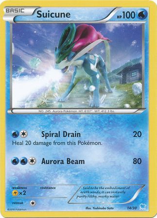 Suicune (14/30) [XY: Trainer Kit 3 - Suicune] | Gamers Paradise