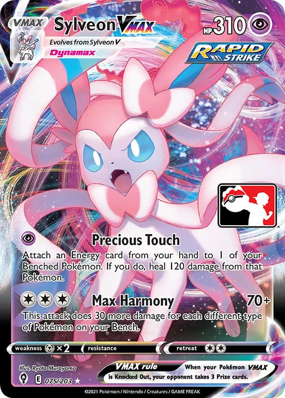 Sylveon VMAX (075/203) [Prize Pack Series One] | Gamers Paradise