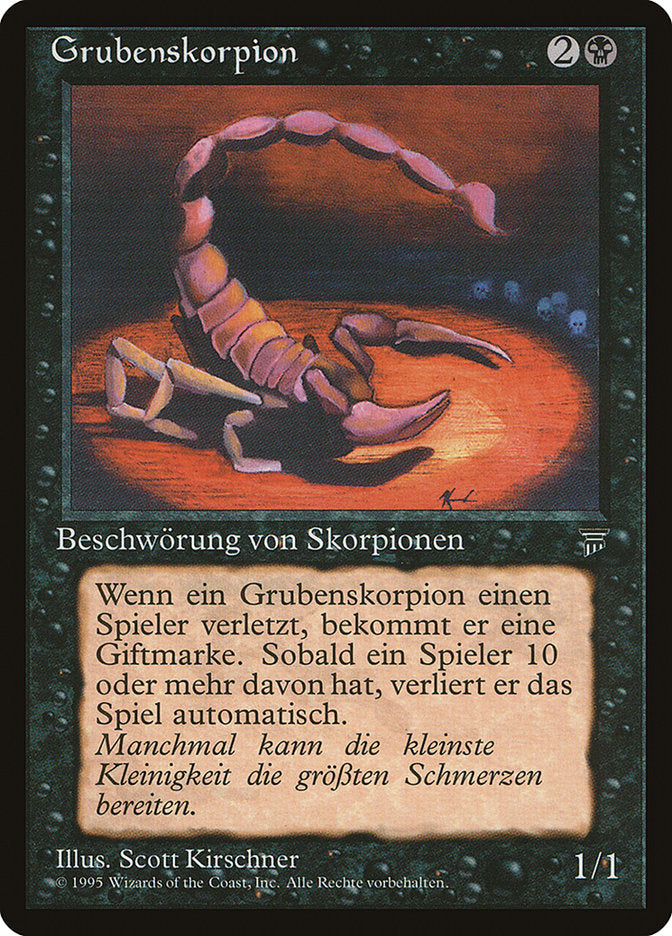 Pit Scorpion (German) - "Grubenskorpion" [Renaissance] | Gamers Paradise