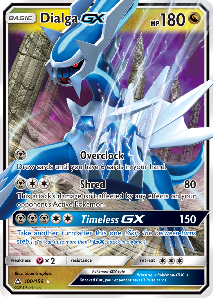 Dialga GX (100/156) [Sun & Moon: Ultra Prism] | Gamers Paradise