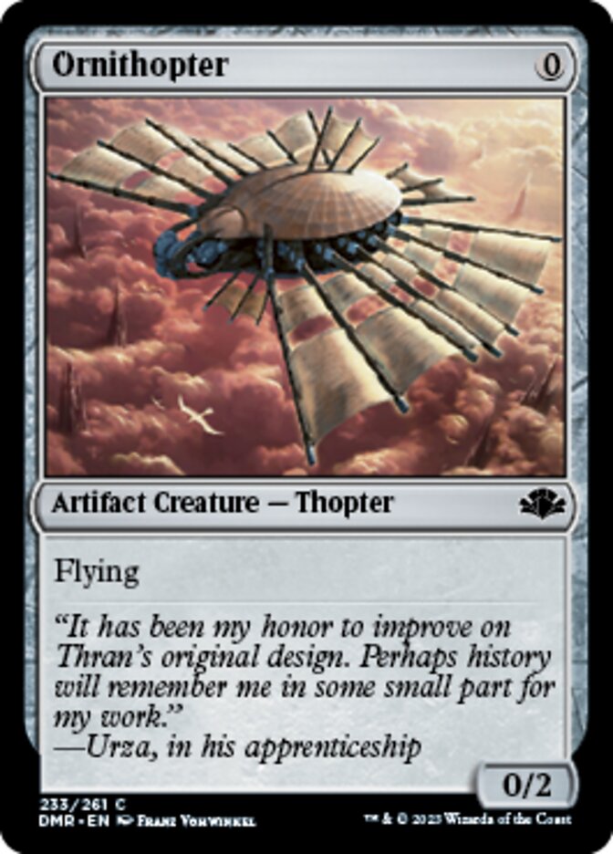 Ornithopter [Dominaria Remastered] | Gamers Paradise