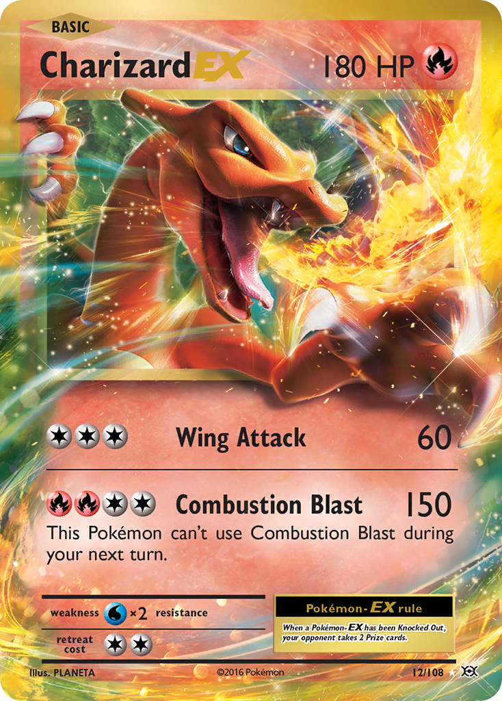 Charizard EX (12/108) [XY: Evolutions] | Gamers Paradise