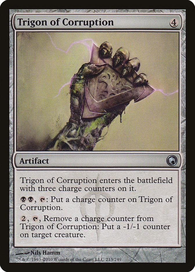 Trigon of Corruption [Scars of Mirrodin] | Gamers Paradise