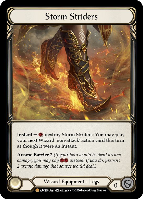 Storm Striders [U-ARC116] Unlimited Rainbow Foil | Gamers Paradise