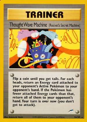 Thought Wave Machine (96/105) (Rocket's Secret Machine) [Neo Destiny Unlimited] | Gamers Paradise