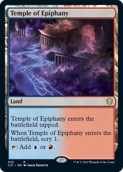 Temple of Epiphany [Commander 2021] | Gamers Paradise