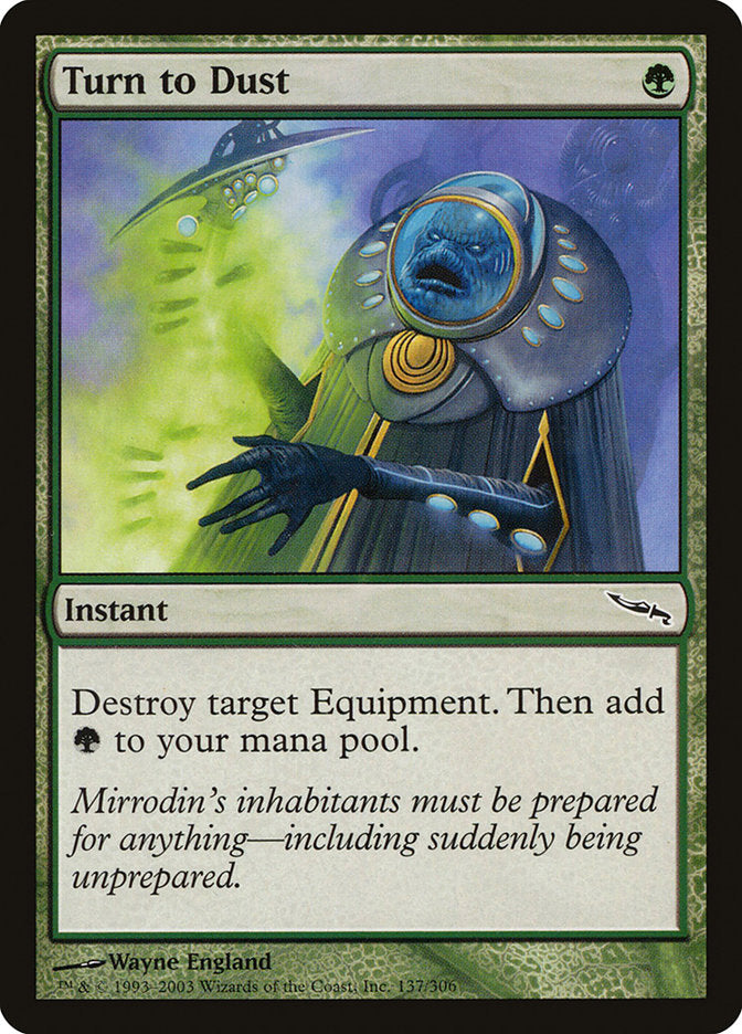 Turn to Dust [Mirrodin] | Gamers Paradise
