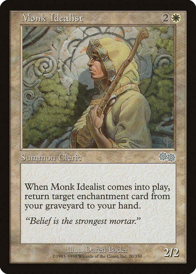 Monk Idealist [Urza's Saga] | Gamers Paradise