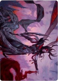 Drana, the Last Bloodchief Art Card [Zendikar Rising Art Series] | Gamers Paradise