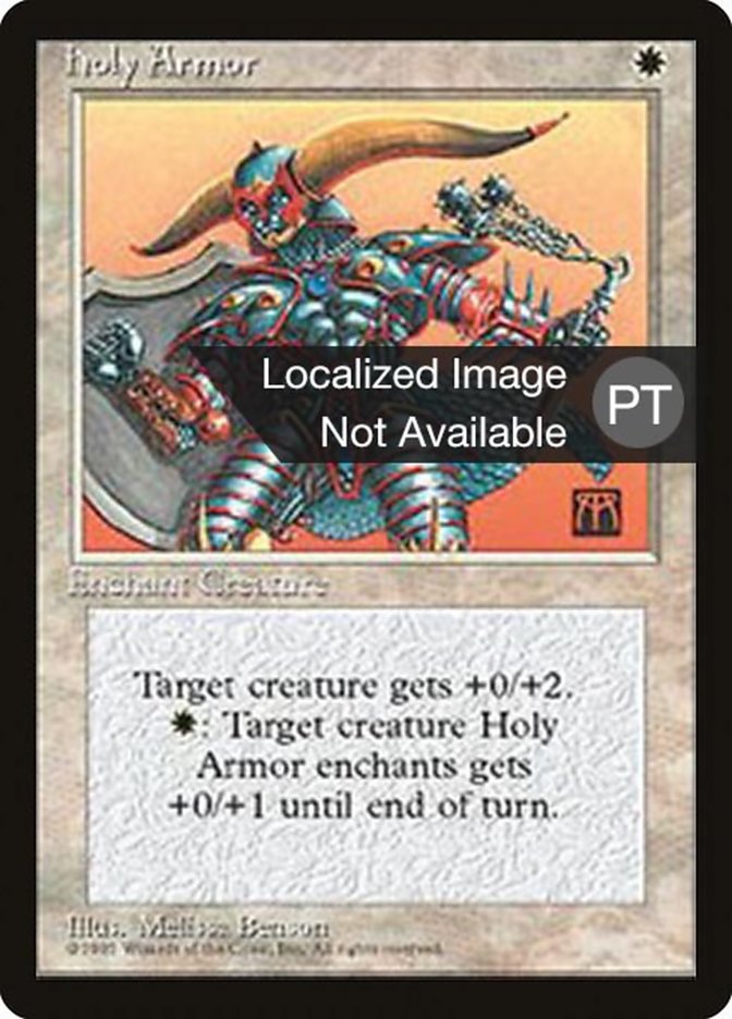 Holy Armor [Fourth Edition (Foreign Black Border)] | Gamers Paradise