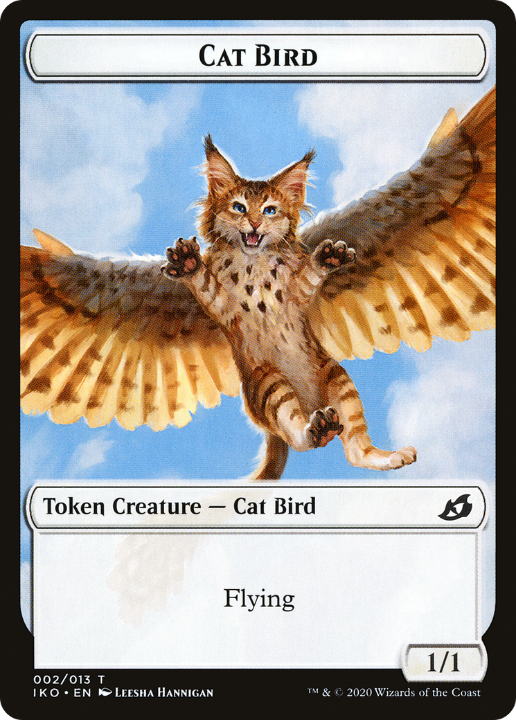 Cat Bird // Faerie Double-Sided Token [Starter Commander Decks] | Gamers Paradise