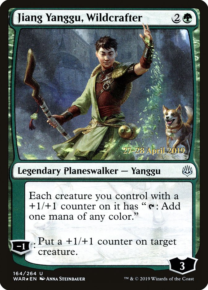 Jiang Yanggu, Wildcrafter [War of the Spark Prerelease Promos] | Gamers Paradise