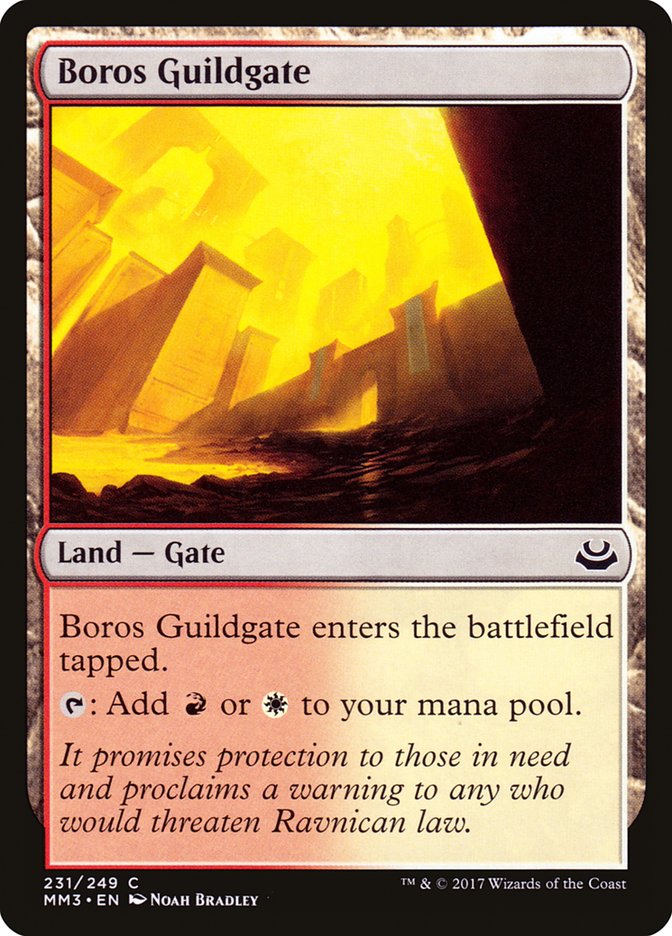 Boros Guildgate [Modern Masters 2017] | Gamers Paradise