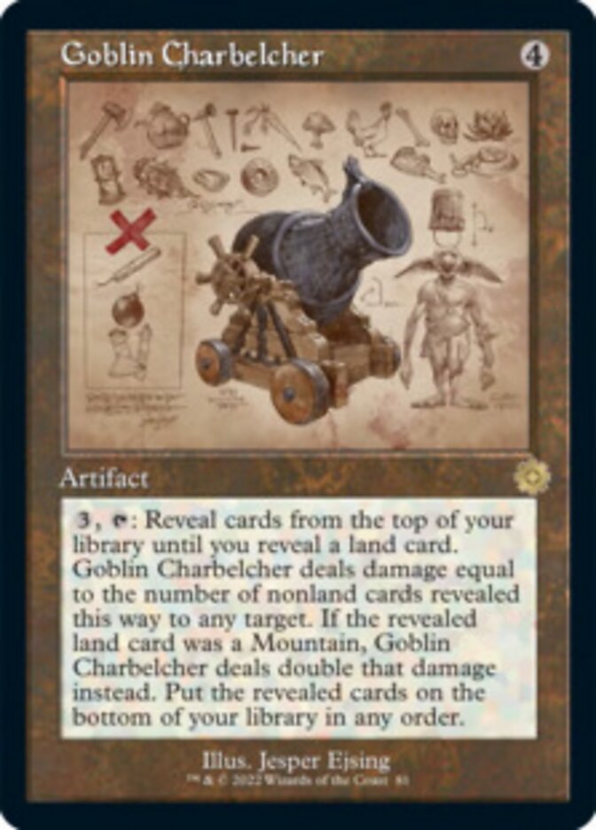 Goblin Charbelcher (Retro Schematic) [The Brothers' War Retro Artifacts] | Gamers Paradise