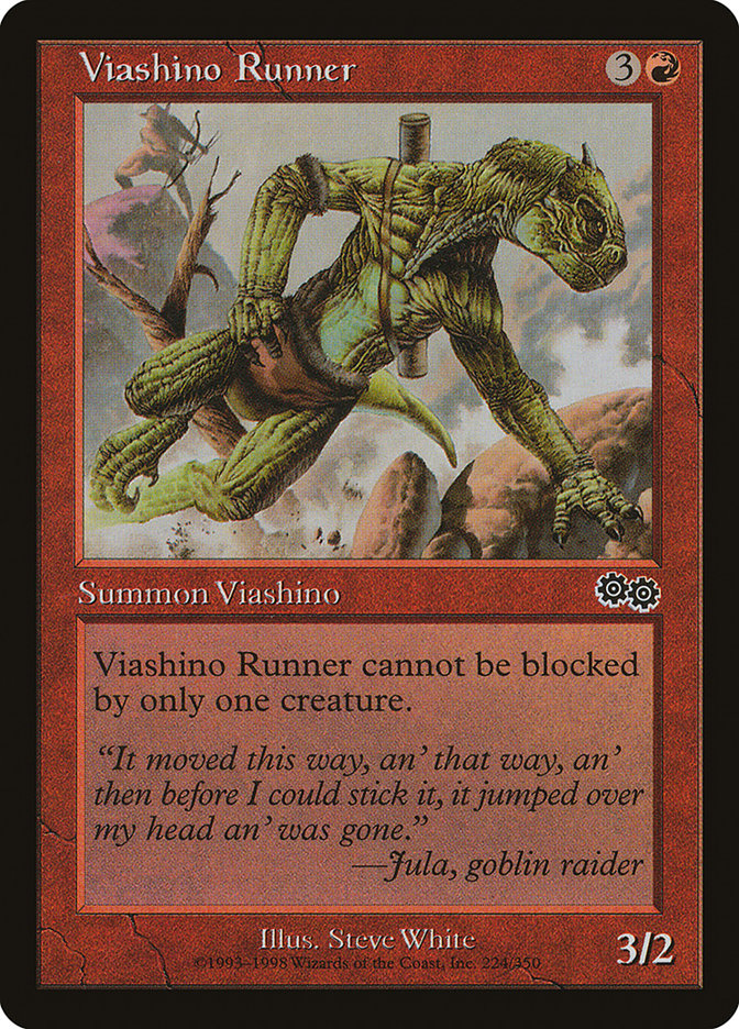 Viashino Runner [Urza's Saga] | Gamers Paradise