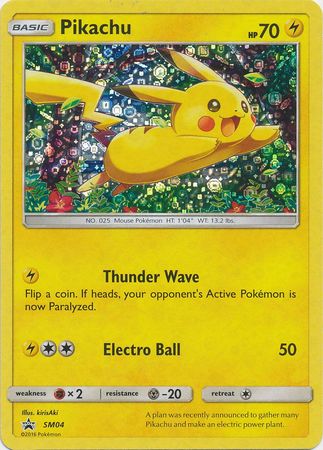 Pikachu (SM04) (General Mills Promo) [Sun & Moon: Black Star Promos] | Gamers Paradise