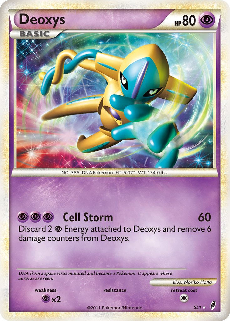 Deoxys (SL1) [HeartGold & SoulSilver: Call of Legends] | Gamers Paradise