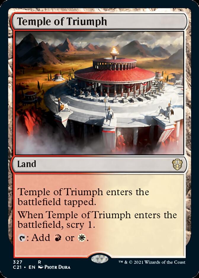 Temple of Triumph [Commander 2021] | Gamers Paradise