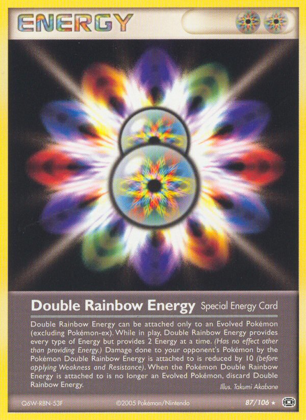 Double Rainbow Energy (87/106) [EX: Emerald] | Gamers Paradise