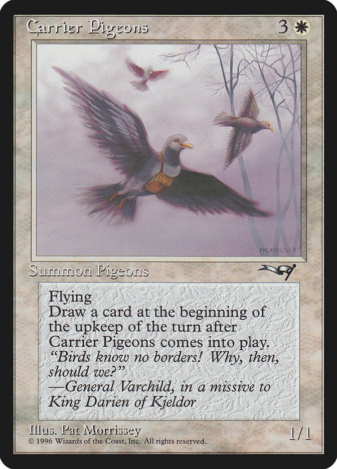 Carrier Pigeons (Flying Art) [Alliances] | Gamers Paradise