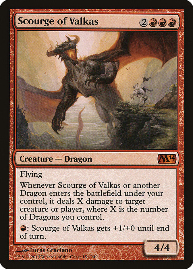 Scourge of Valkas [Magic 2014] | Gamers Paradise