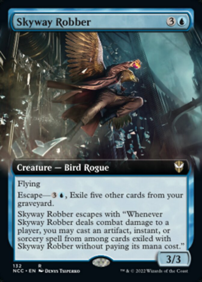 Skyway Robber (Extended Art) [Streets of New Capenna Commander] | Gamers Paradise