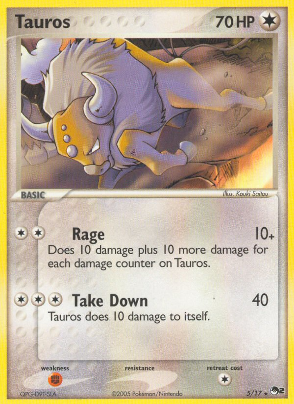 Tauros (5/17) [POP Series 2] | Gamers Paradise