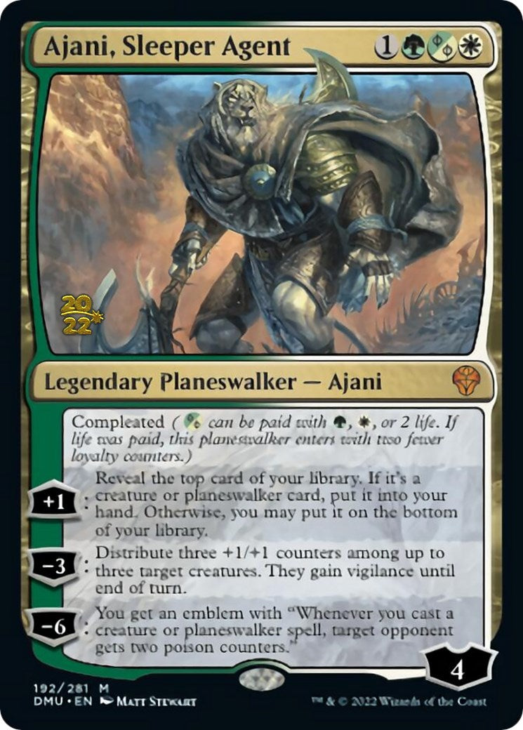 Ajani, Sleeper Agent [Dominaria United Prerelease Promos] | Gamers Paradise