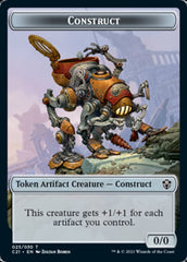 Copy // Construct (030) Double-Sided Token [Commander 2021 Tokens] | Gamers Paradise