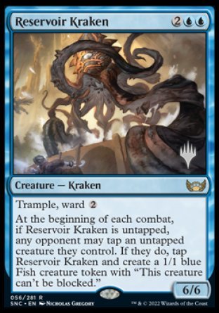 Reservoir Kraken (Promo Pack) [Streets of New Capenna Promos] | Gamers Paradise
