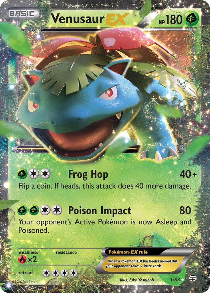 Venusaur EX (1/83) [XY: Generations] | Gamers Paradise