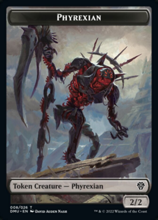 Phyrexian Token [Dominaria United Tokens] | Gamers Paradise