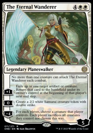 The Eternal Wanderer (Promo Pack) [Phyrexia: All Will Be One Promos] | Gamers Paradise