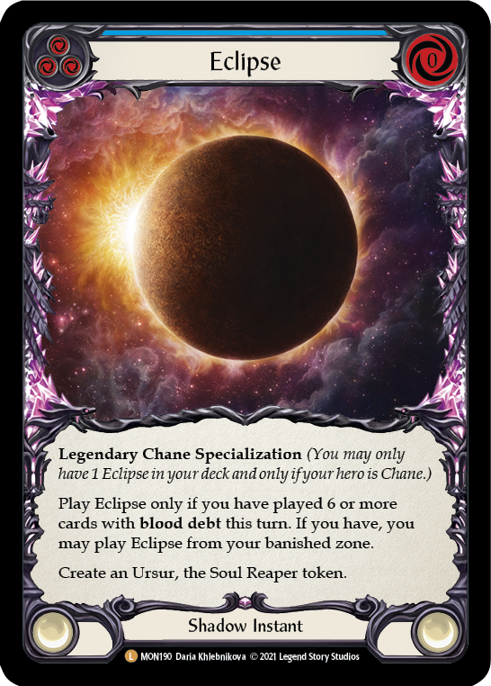 Eclipse [MON190-CF] 1st Edition Cold Foil | Gamers Paradise