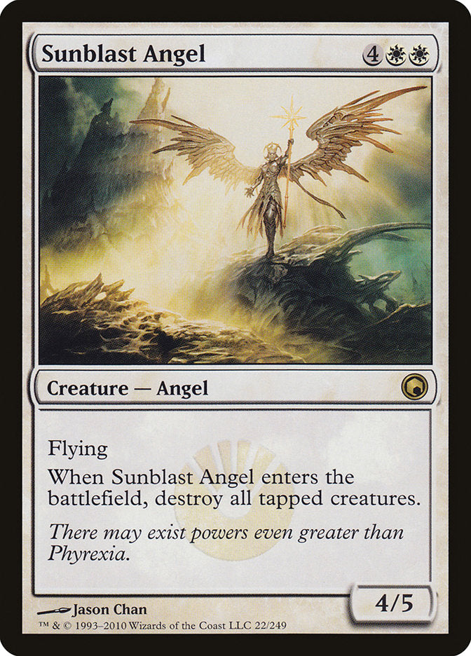 Sunblast Angel [Scars of Mirrodin] | Gamers Paradise