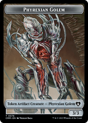 Phyrexian Golem // Ox Double-Sided Token [Commander Masters Tokens] | Gamers Paradise