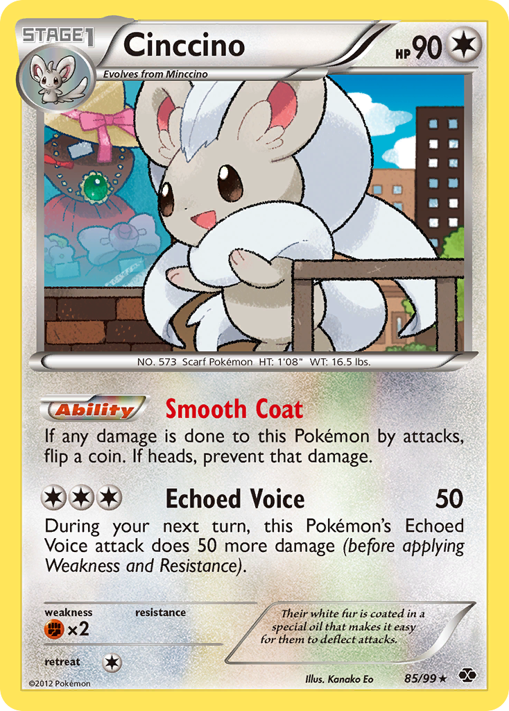 Cinccino (85/99) [Black & White: Next Destinies] | Gamers Paradise