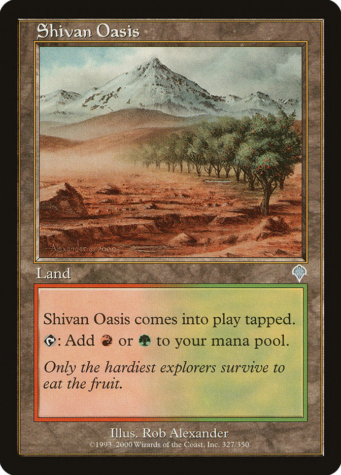 Shivan Oasis [Invasion] | Gamers Paradise