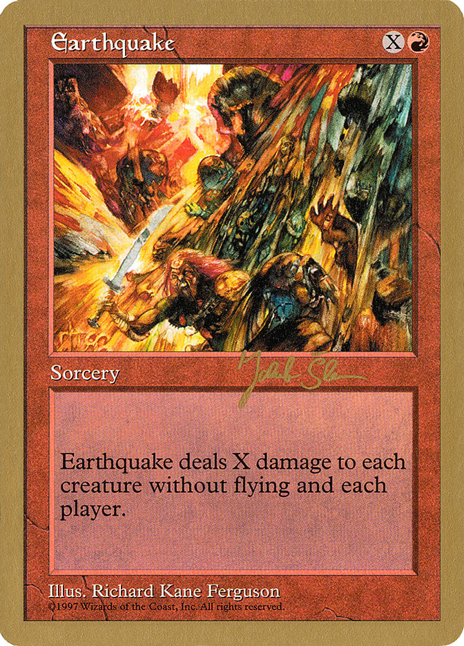 Earthquake (Jakub Slemr) [World Championship Decks 1997] | Gamers Paradise