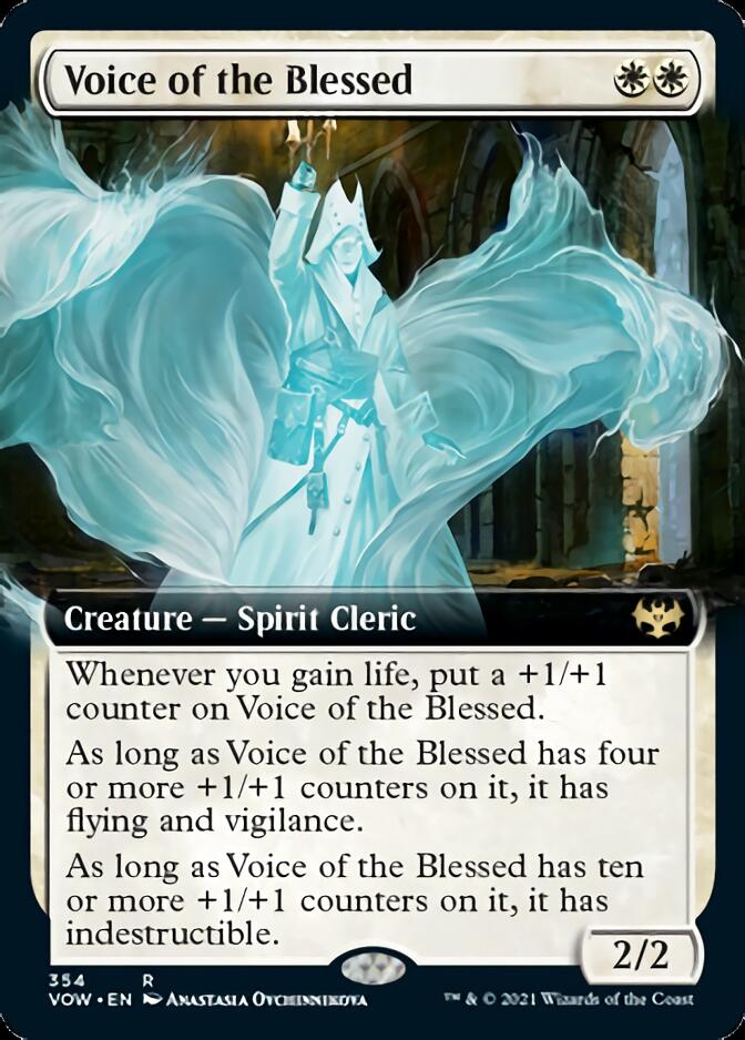 Voice of the Blessed (Extended Art) [Innistrad: Crimson Vow] | Gamers Paradise