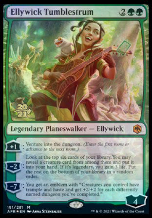 Ellywick Tumblestrum [Dungeons & Dragons: Adventures in the Forgotten Realms Prerelease Promos] | Gamers Paradise
