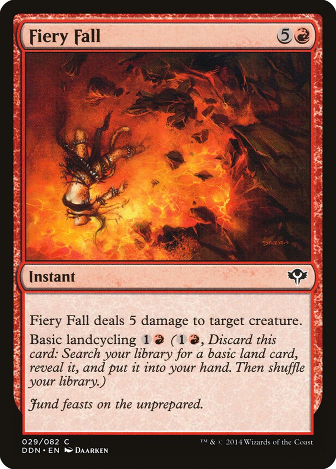 Fiery Fall [Duel Decks: Speed vs. Cunning] | Gamers Paradise