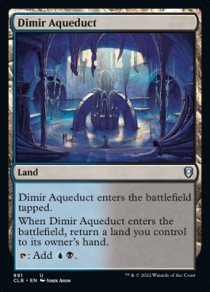 Dimir Aqueduct [Commander Legends: Battle for Baldur's Gate] | Gamers Paradise