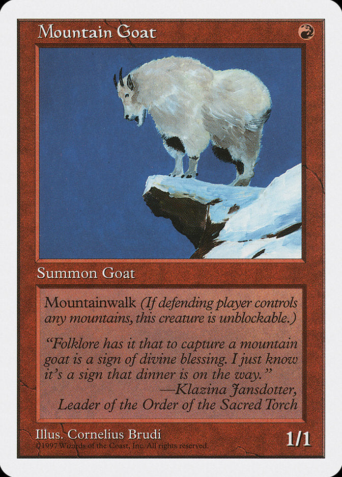 Mountain Goat [Fifth Edition] | Gamers Paradise