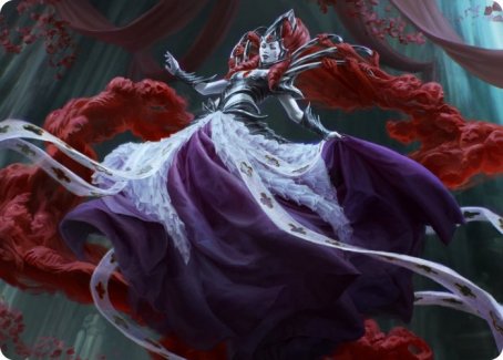 Olivia, Crimson Bride Art Card [Innistrad: Crimson Vow Art Series] | Gamers Paradise